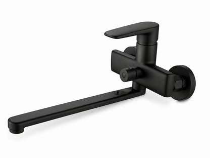 Baterie de cada cu pipa lunga, alama, fara set de dus, negru RV3207B