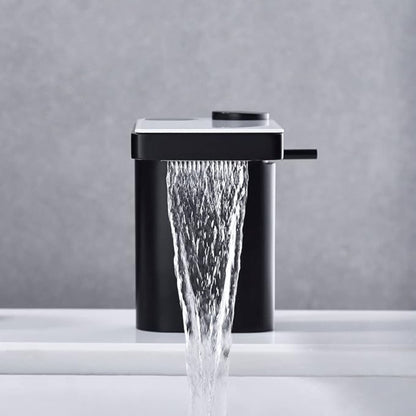 Baterie Sanitara baie, Model Negru cu Sticla Alba, Afisaj Temperatura, RVCU6014B