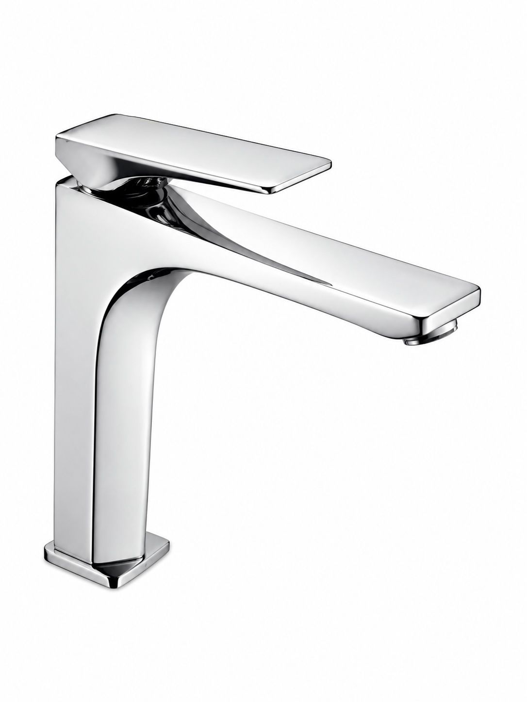 Baterie pentru lavoar cu corp inaltat, alama, crom  RV1401HC