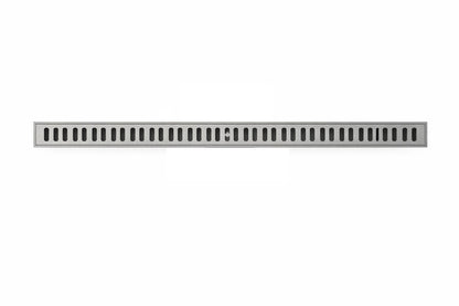 Rigolă duș liniară slim, reversibila, inox 304, 600x32mm, satin RV8888112
