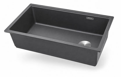 Chiuveta de Bucatarie, Monocuva, Montaj sub Blat sau pe Blat, 75x45x21 cm RV8888154B