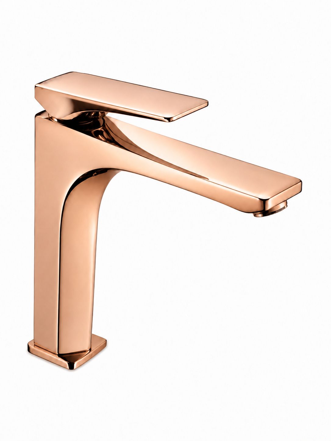 Baterie pentru lavoar cu corp inaltat, alama, rose-gold  RV1401HR