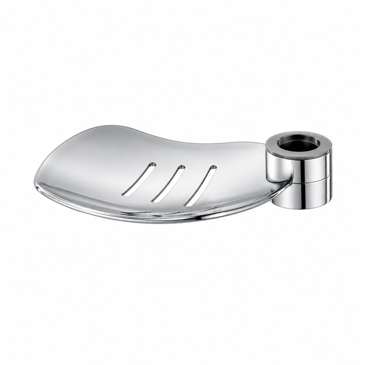 Set dus cu suport culisant si para minimalista, argintiu RV8888163C