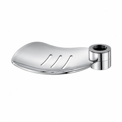Set dus cu suport culisant si para minimalista, argintiu RV8888163C
