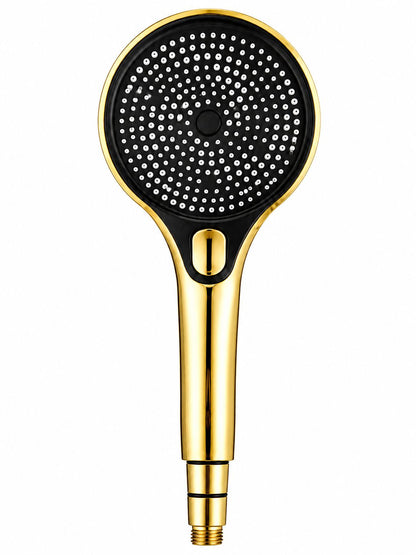 Coloana de dus, baterie incorporata,pipa pivotanta, alama, auriu lucios  RV16519GOLD