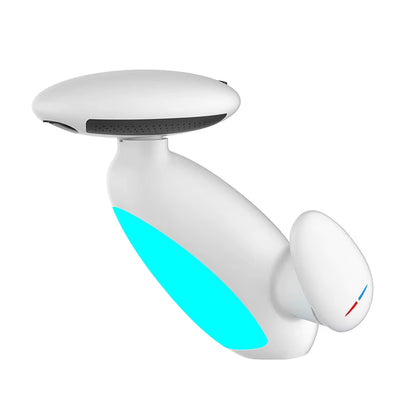 Baterie Chiuveta Baie, 4 Tipuri de Jet, Cap Retractabil, Iluminare Led, Control Inteligent al Apei, Alb  RVFH3435W