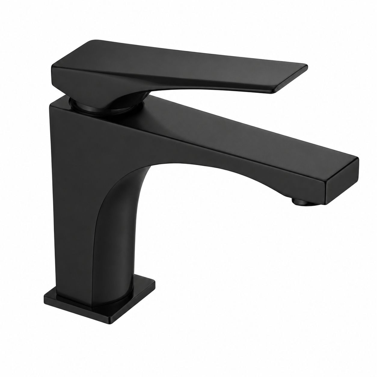 Baterie pentru lavoar, alama, negru RV1401B