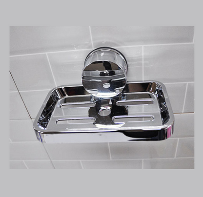 Suport sapun, montare cu ventuza, crom RV888849