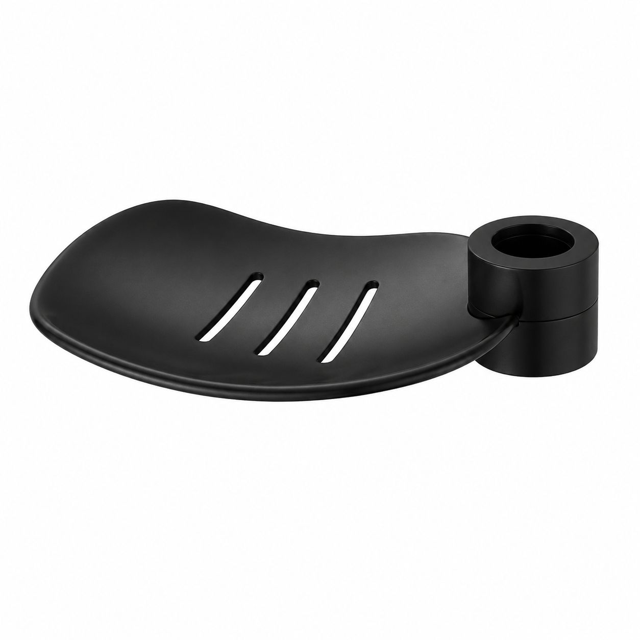 Set dus cu suport culisant si para minimalista, negru RV8888163B