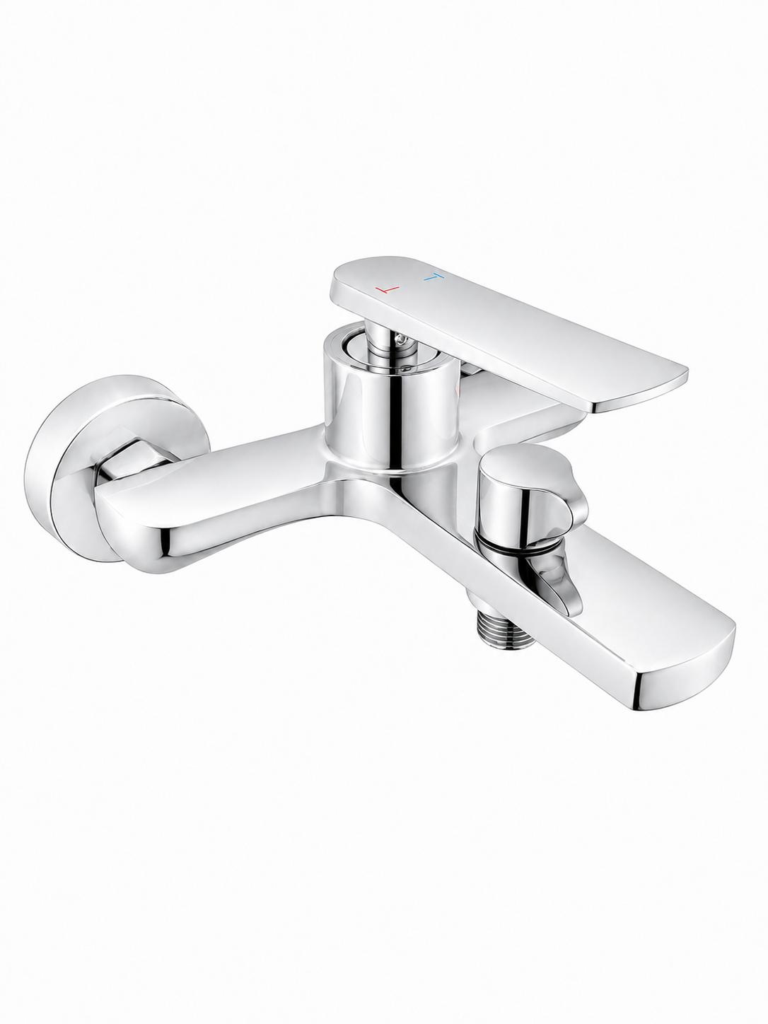 Baterie de cada, alama, fara set de dus, crom RV6105C