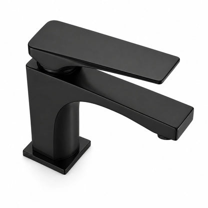 Baterie pentru lavoar, alama, negru RV1401B
