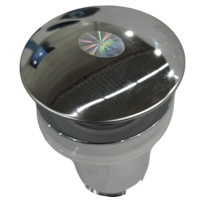 Ventil lavoar click-clack, ABS, crom RV888855