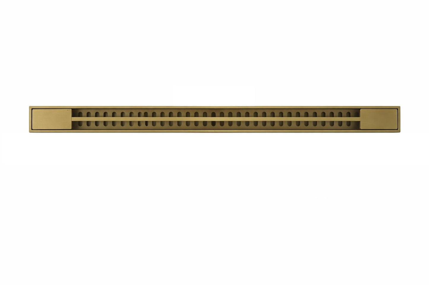 Rigolă duș liniară slim, reversibila, inox 304, 600x32mm, auriu periat RV8888114