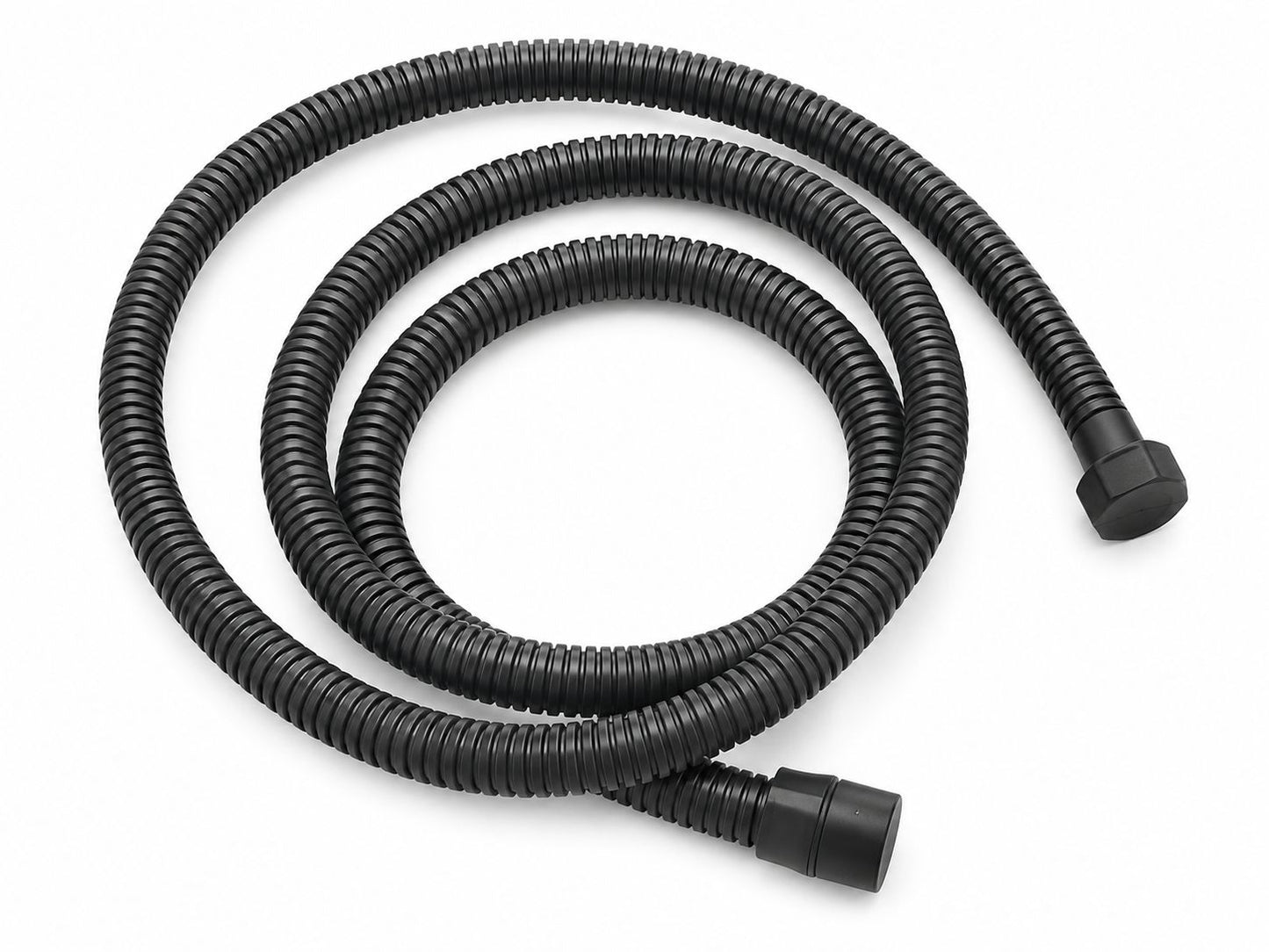 Baterie de cada, alama, set de dus inclus, negru RV1653B