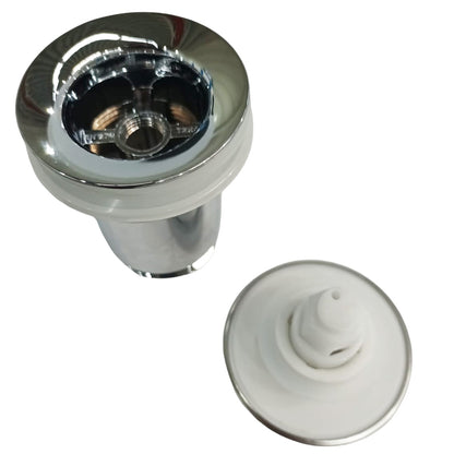 Ventil lavoar click-clack, ABS, crom RV888855