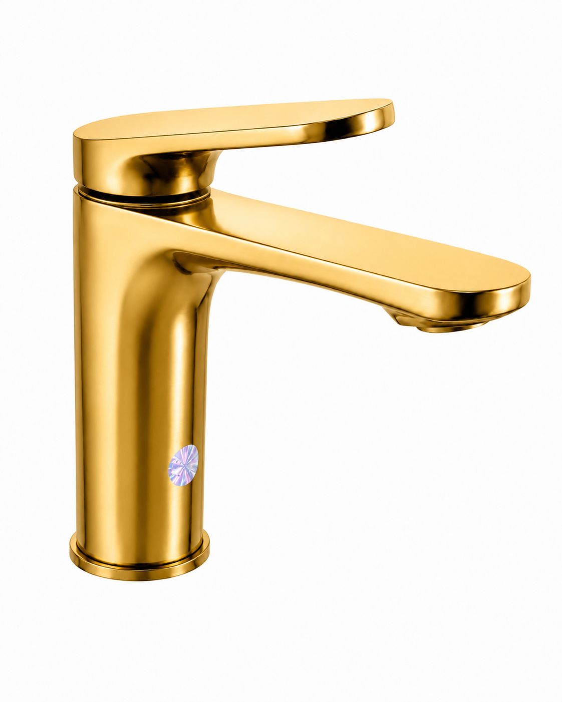 Baterie pentru lavoar, alama, auriu lucios RV1651GOLD