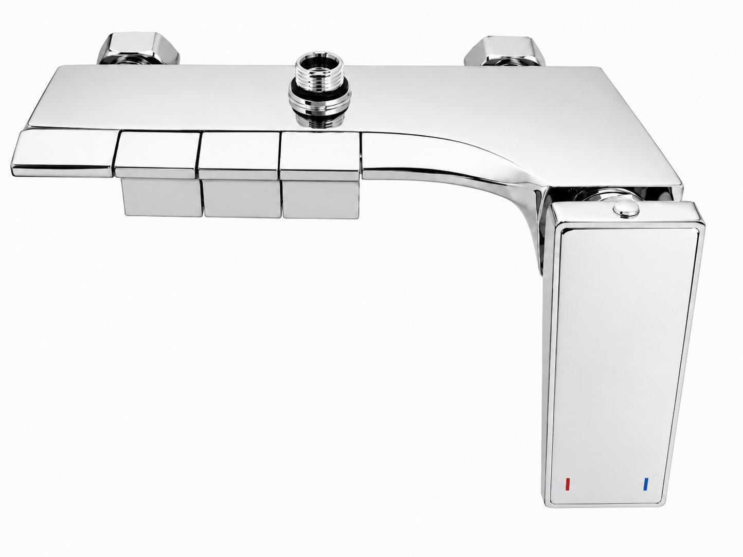 Coloana de dus, baterie incorporata, tip pian, alama, crom  RV140C