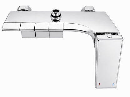 Coloana de dus, baterie incorporata, tip pian, alama, crom  RV140C