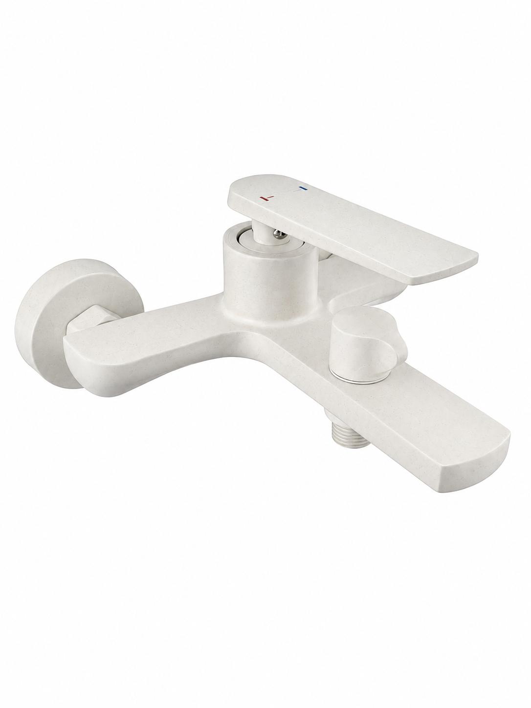Baterie de cada, alama, set de dus inclus, alb RV6105W