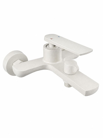 Baterie de cada, alama, set de dus inclus, alb RV6105W