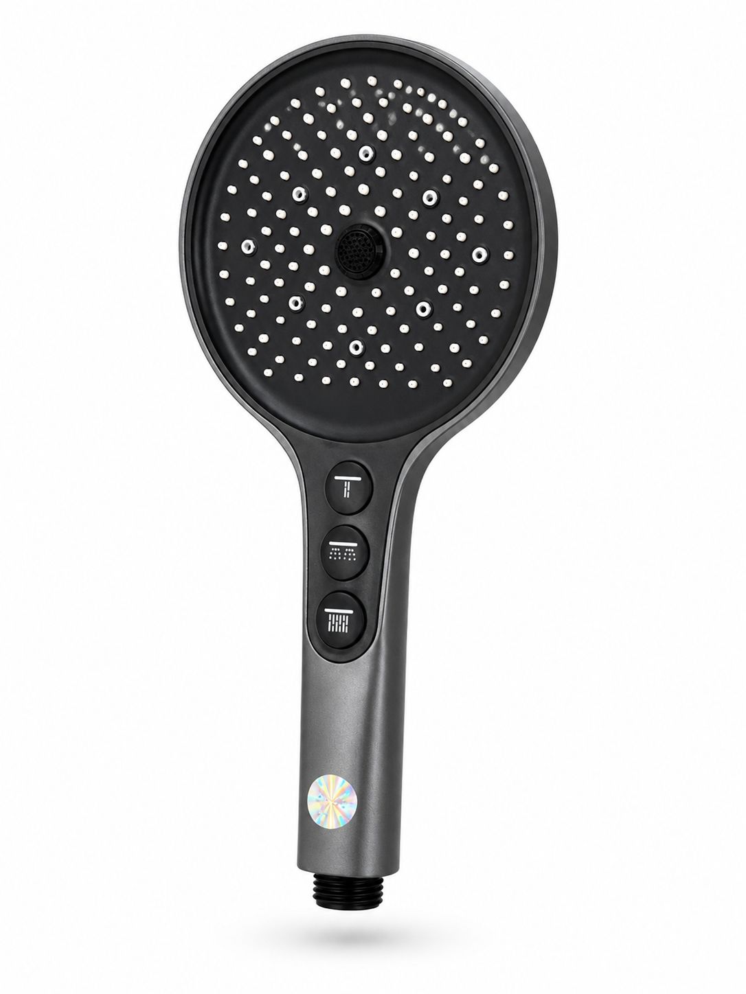 Coloana de dus, Termostat, Afișaj Digital și Lumini LED Autonome, inox, gri RVL31502G