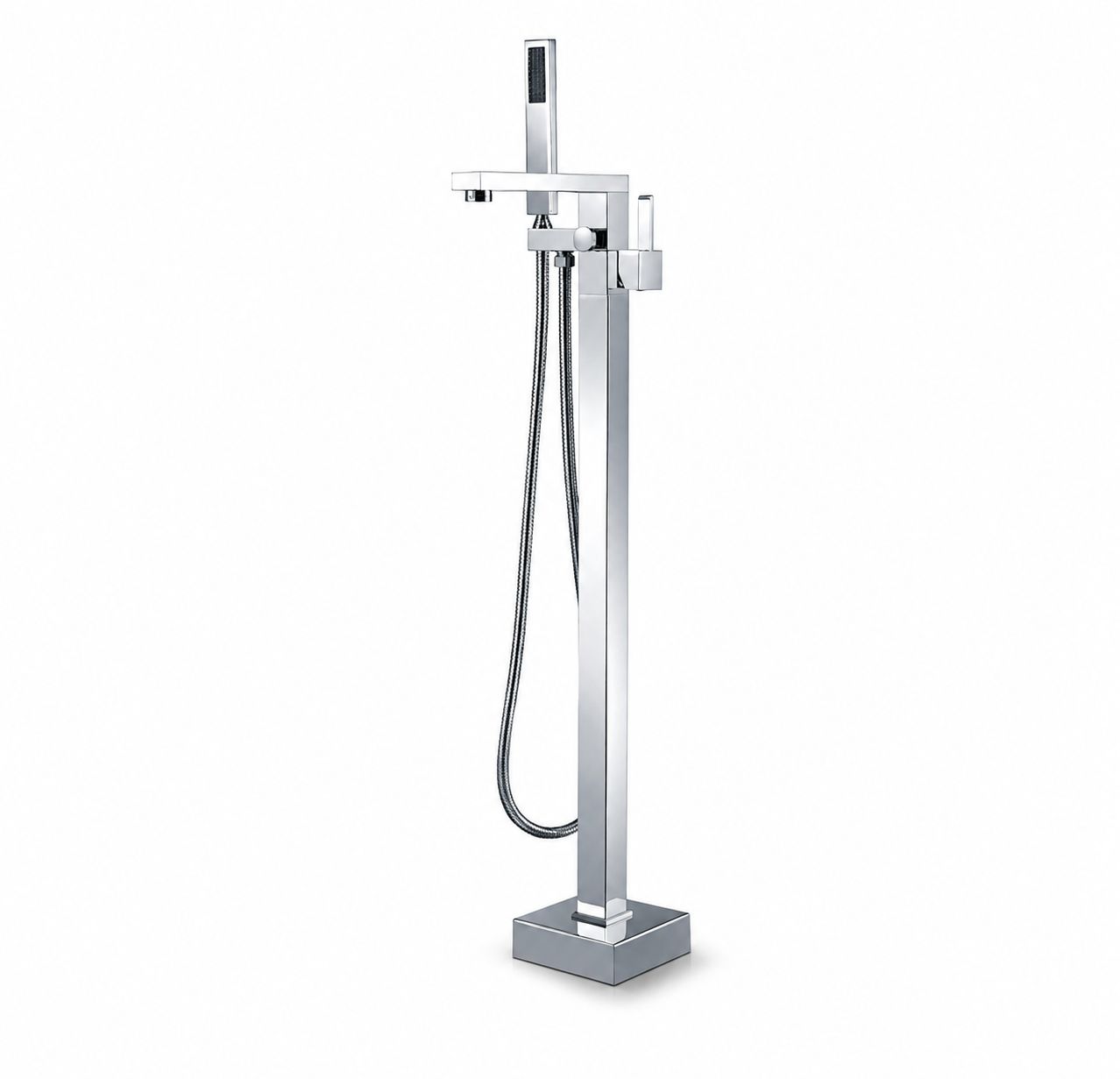 Baterie de cadă freestanding, montaj pe pardoseală, crom RV43031C