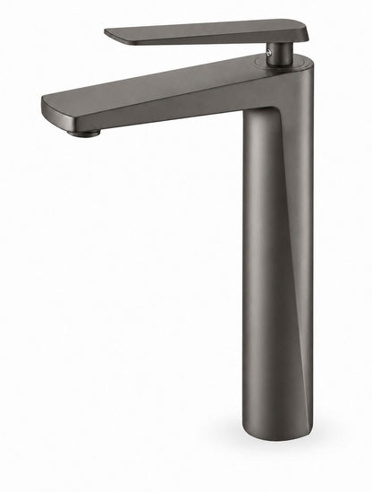 Baterie pentru lavoar cu corp inaltat, alama, gri  RV6101HG