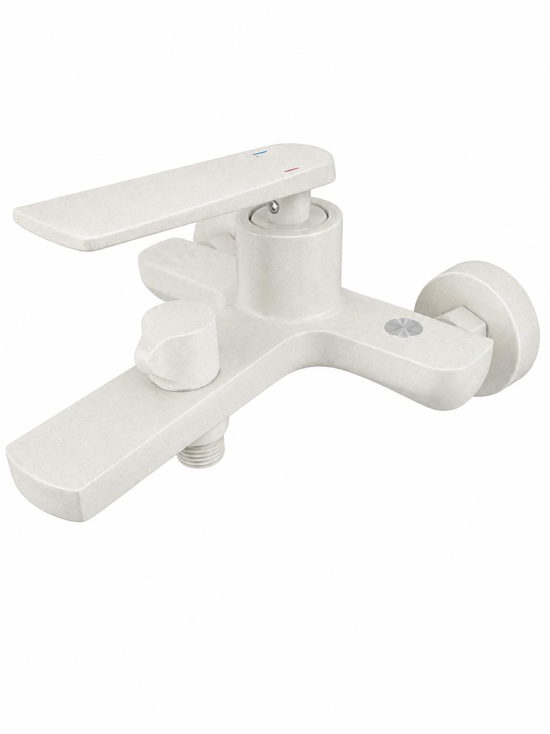 Baterie de cada, alama, set de dus inclus, alb RV6105W