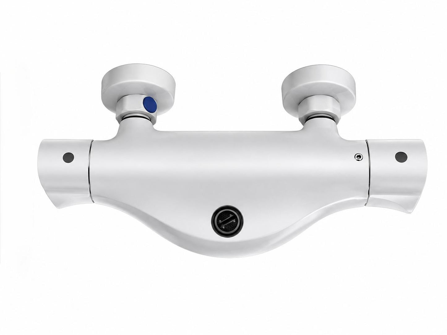 Coloana de dus, baterie incorporata, termostat, alama, alb  RV84040W