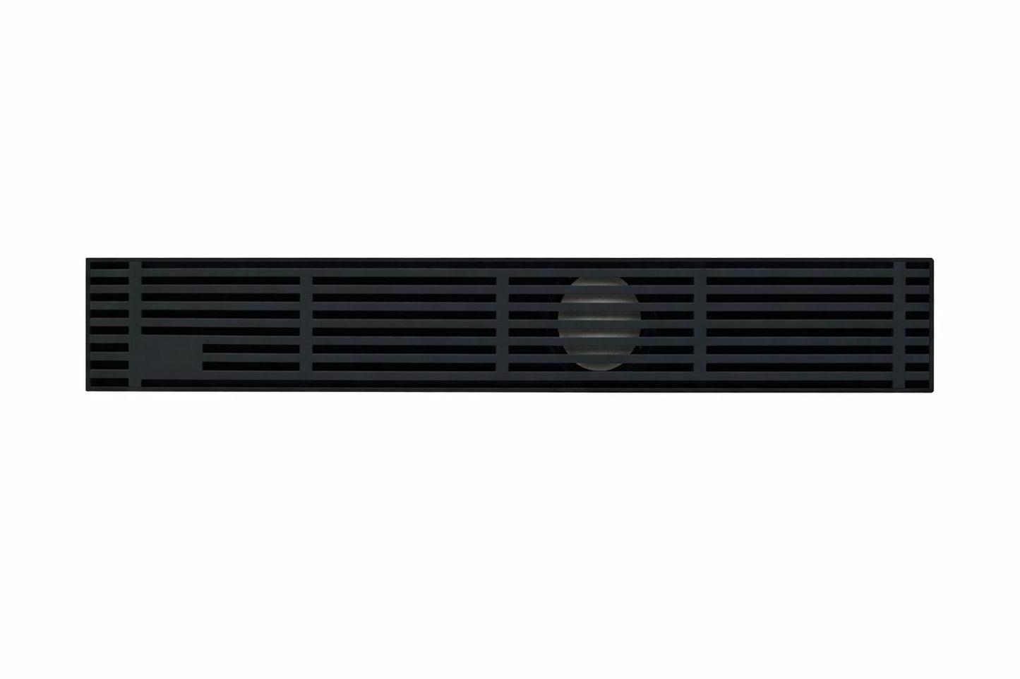 Rigolă duș liniară, inox 304, 57x400mm, negru RV8888101