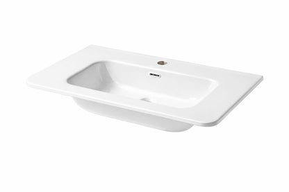 Set mobilier baie, PVC, 80x46x45cm, alb     RVC2004W