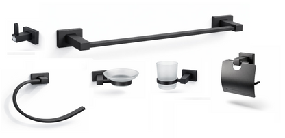 Set 6 piese accesorii, zinc, gri RV888838G