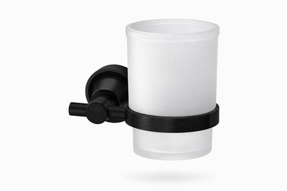 Set 6 piese accesorii baie, aluminiu, negru RV888832