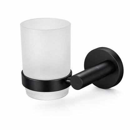 Set 6 piese accesorii baie, alama, negru RV888830